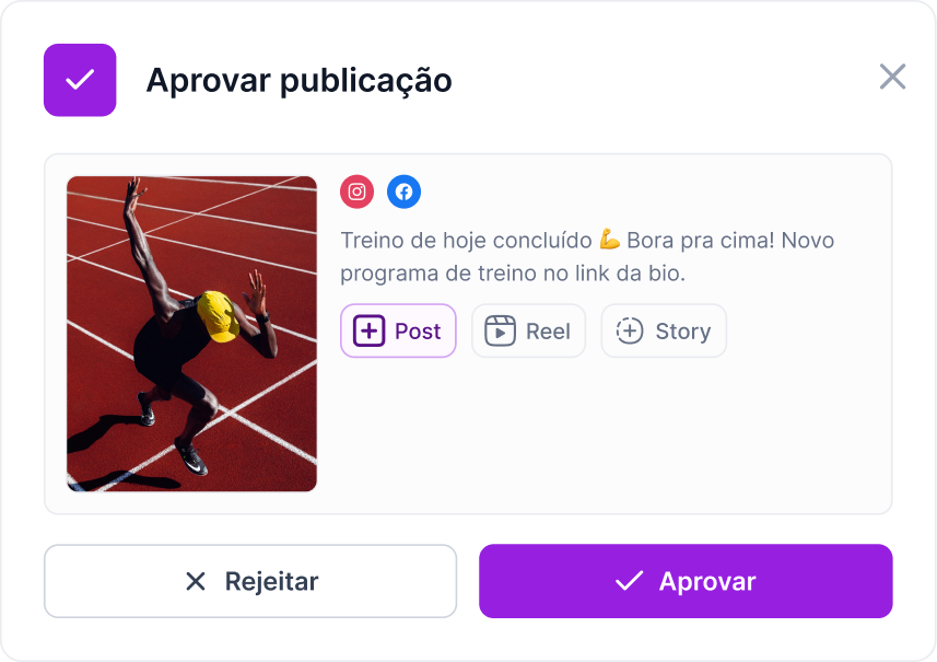 Aprovar publicação